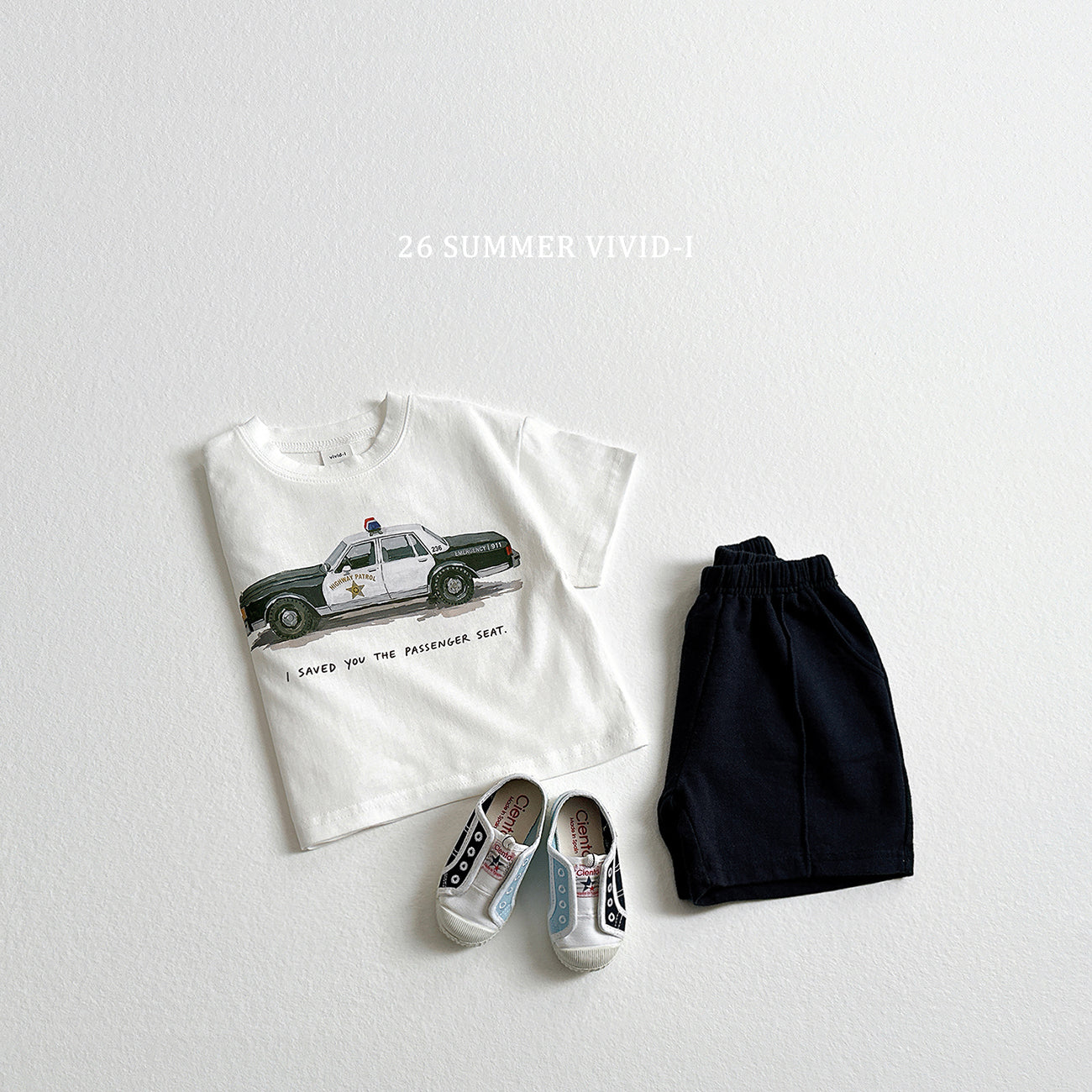 【PREORDER受付終了、ご希望はお問い合わせください。】44.Vintage Collar ShortSleeve Tee