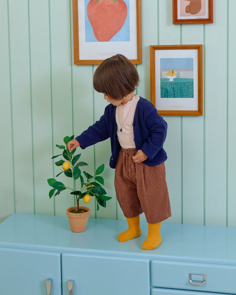 【PRE-ODER〆8.9(sun)】45.Petit Dot Pumpkin Pants – 6/10 Length | oottbebe