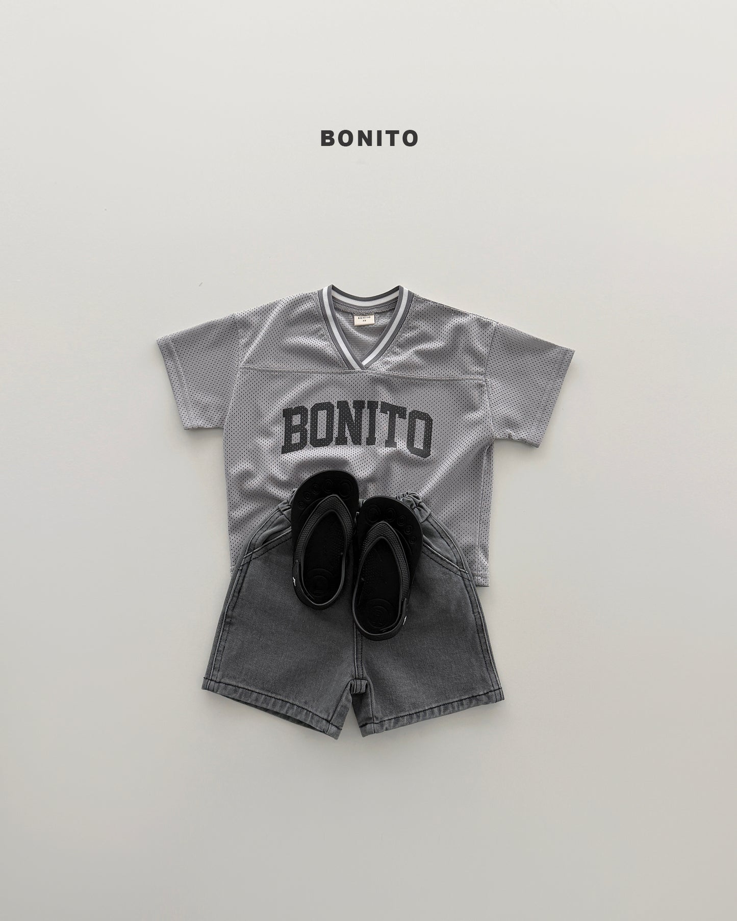 【PREORDER 4日間限定】15.bonito mesh tee