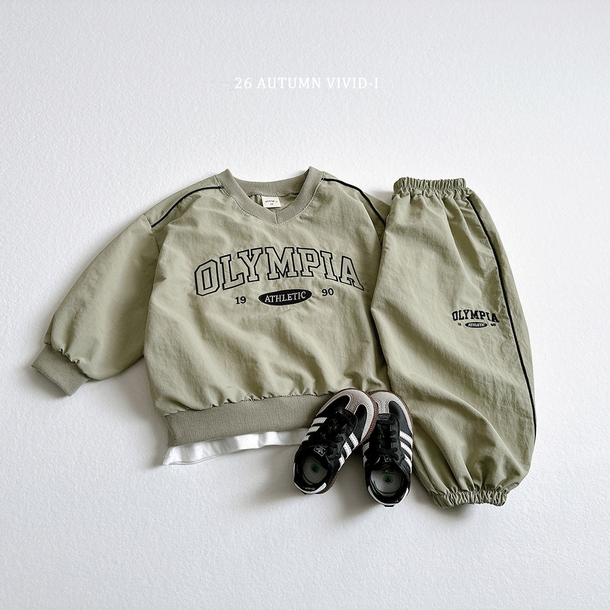 【秋のPRE-ODER 5%OFF】06.Olympia Windbreaker Jogger Pants