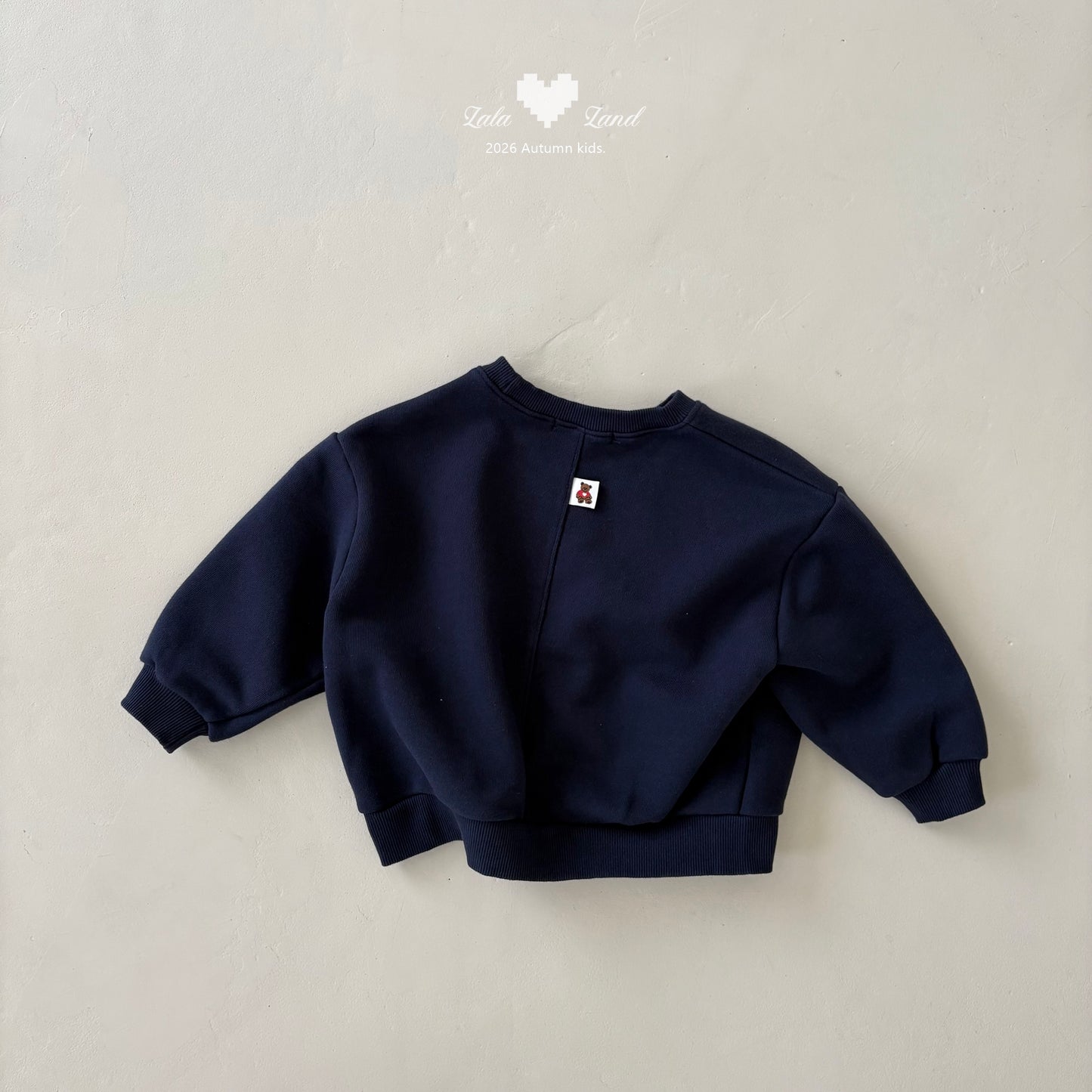 【PRE-ODER〆8.9(sun)】28.Round Panel Sweatshirt | lalaland