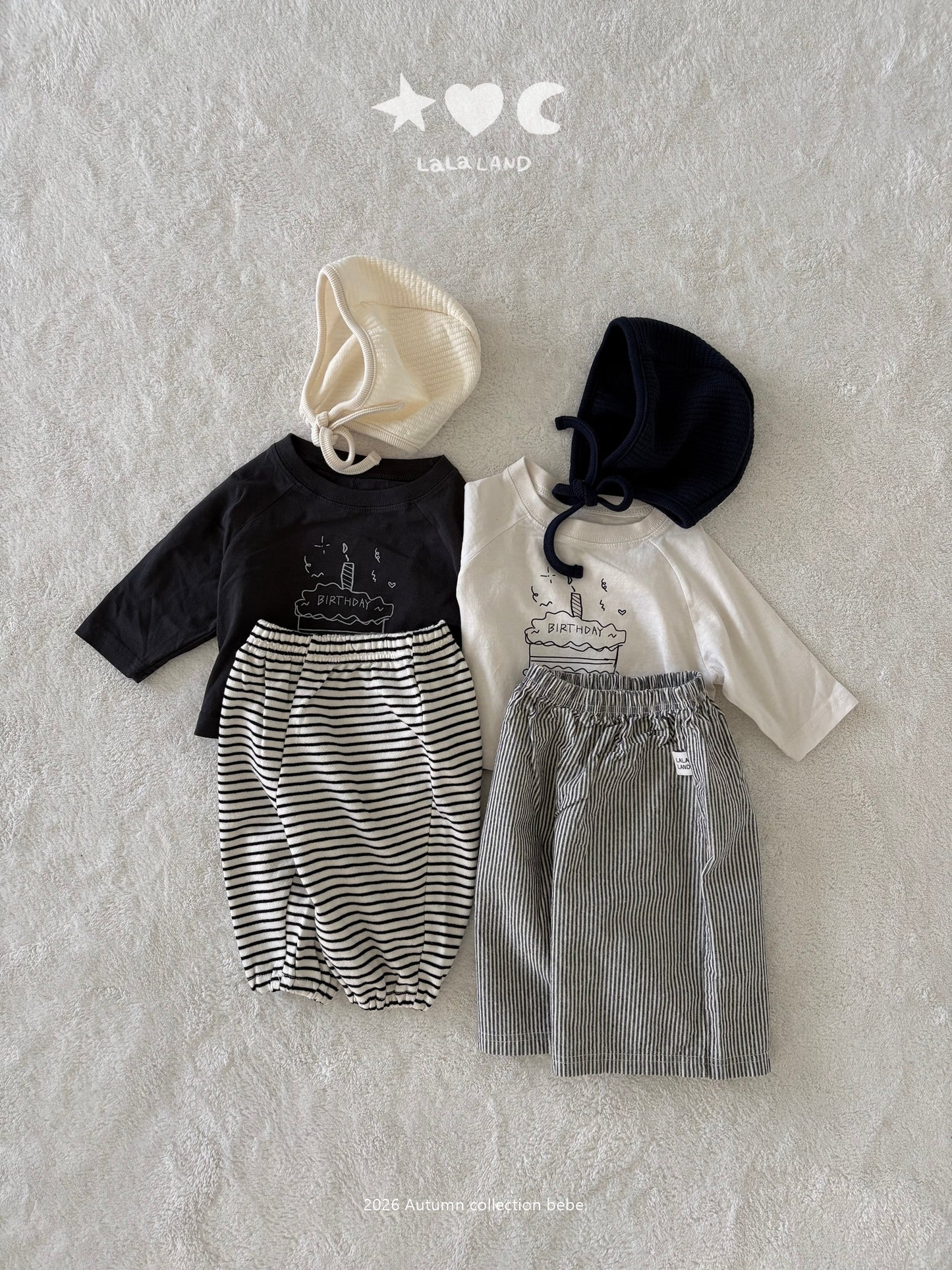【PRE-ODER〆8.9(sun)】39.Stripe Terry Pants | lalaland