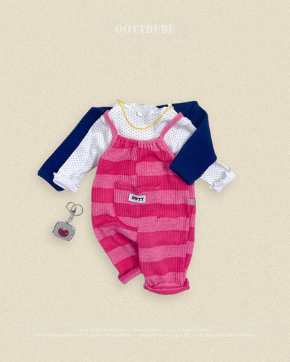 【秋のPRE-ODER 5%OFF】39.Pippi Overalls | oottbebe