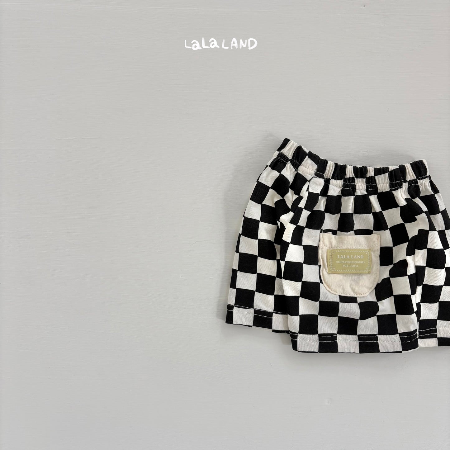 【PREORDER受付終了、ご希望はお問い合わせください。】37.Baby Checkerboard Shorts