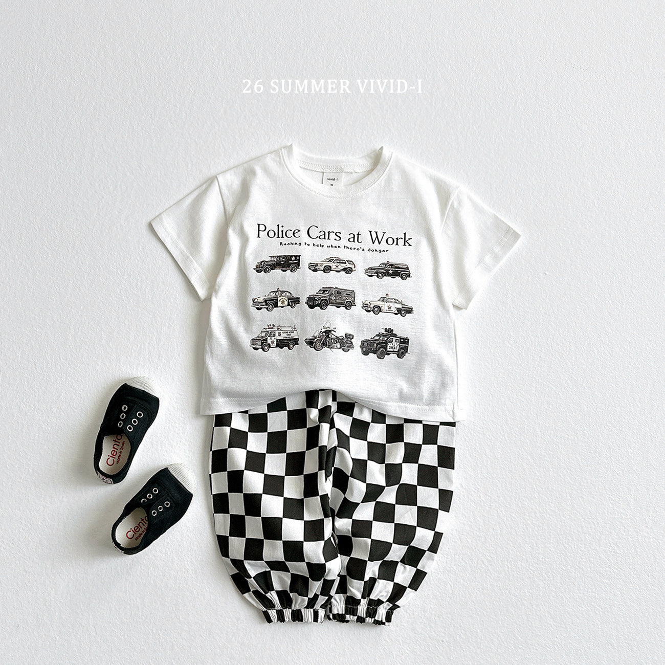 【PREORDER受付終了、ご希望はお問い合わせください。】46.Mini Collar ShortSleeve Tee