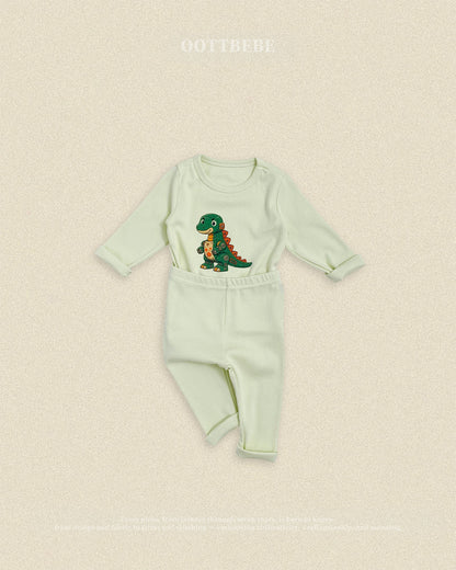 【秋のPRE-ODER 5%OFF】29.Robot Dinosaur Loungewear | oottbebe