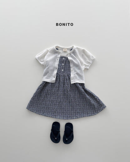 【PREORDER 4日間限定】46.picnic check dress