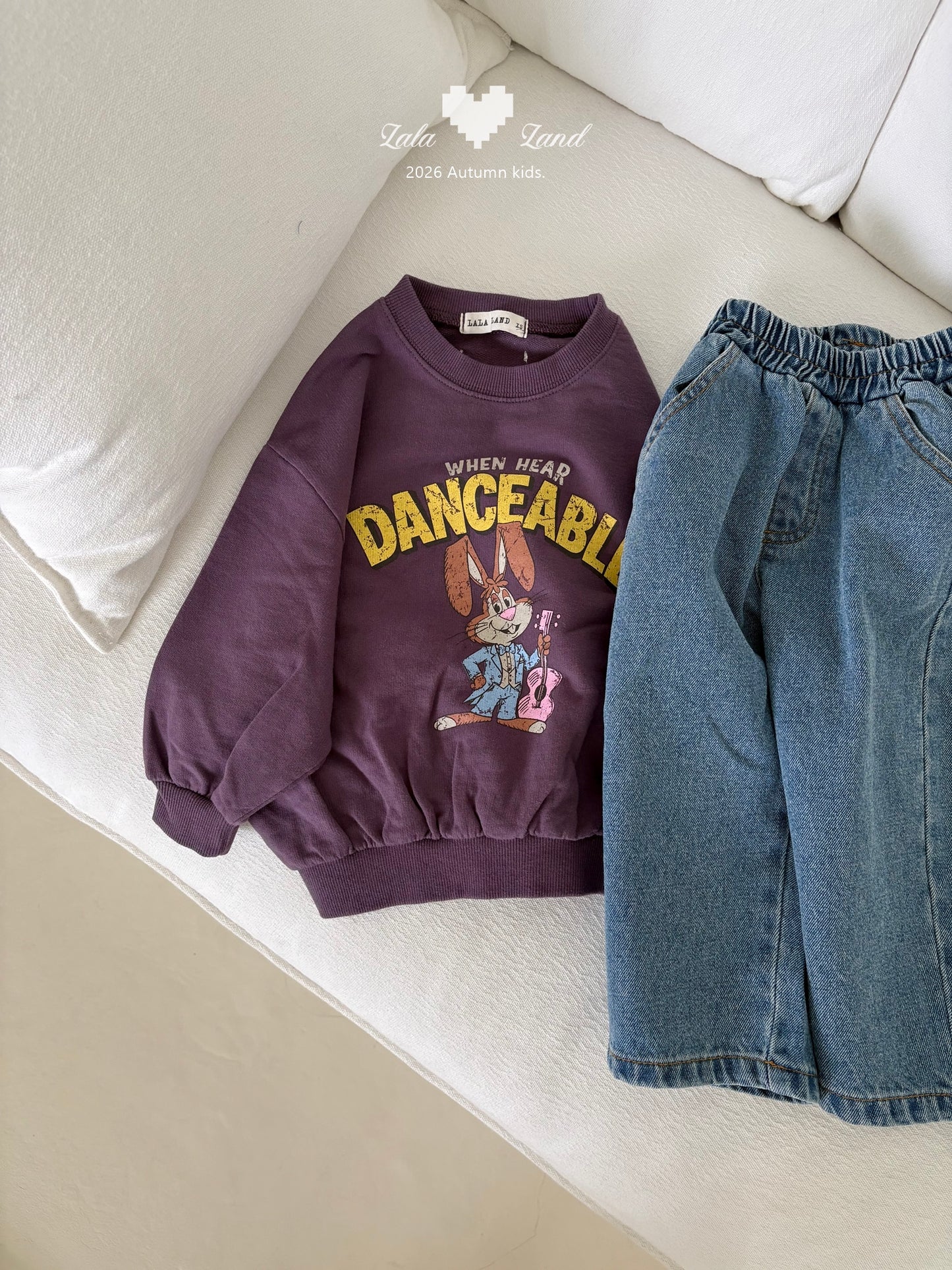 【PRE-ODER〆8.9(sun)】31.Rabbit Sweatshirt | lalaland