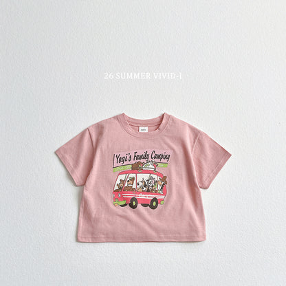 【PREORDER受付終了、ご希望はお問い合わせください。】50.Vintage Camping ShortSleeve Tee