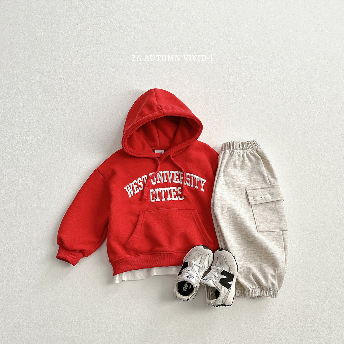 【秋のPRE-ODER 5%OFF】66.West Hooded Sweatshirt