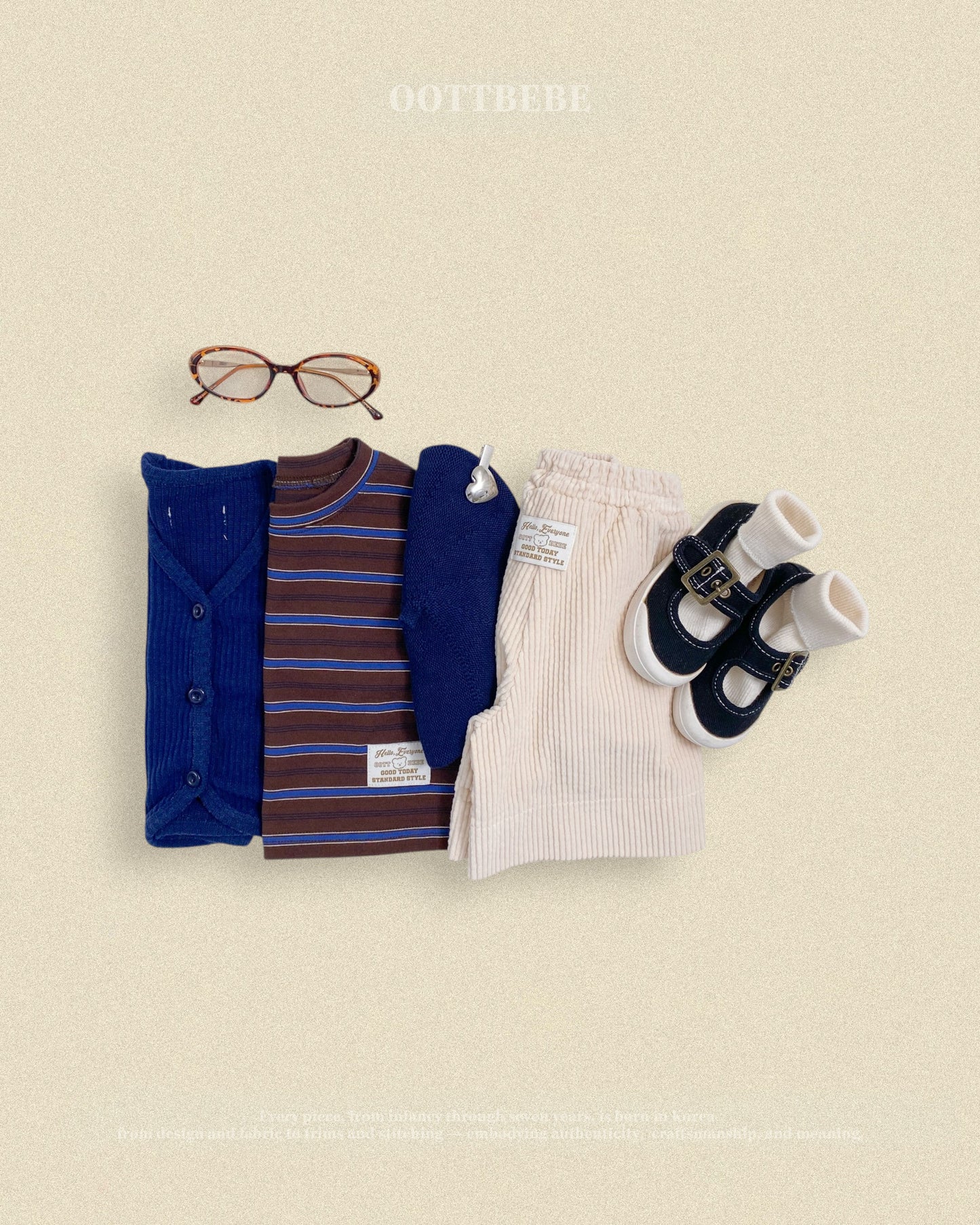 【PRE-ODER〆8.9(sun)】06.Tomboy Ribbed T-Shirt – Kids | oottbebe