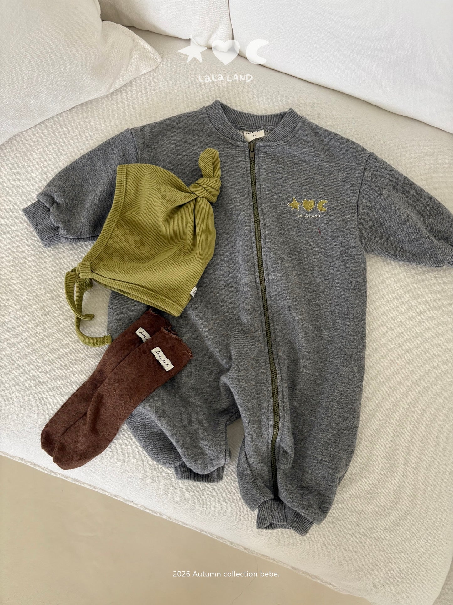 【PRE-ODER〆8.9(sun)】25.Terry Zip-up Suit | lalaland