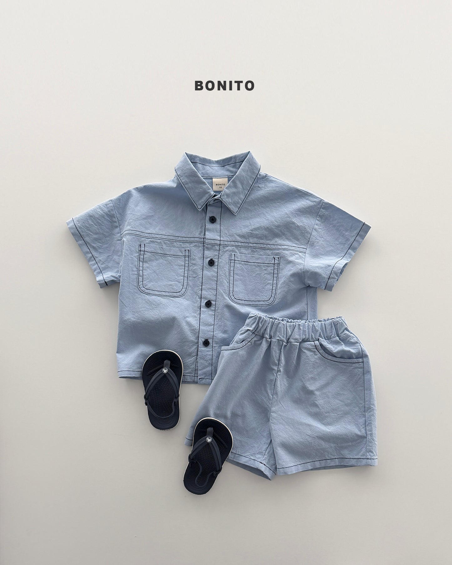 【PREORDER 4日間限定】34.two pocket linen set