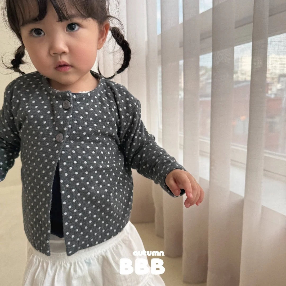 【秋のPRE-ODER 5%OFF】28.Dot Cardigan