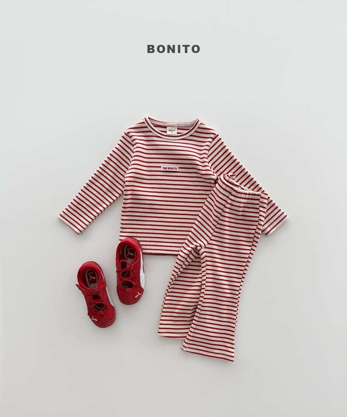 49.Heavyweight Stripe Slim Set