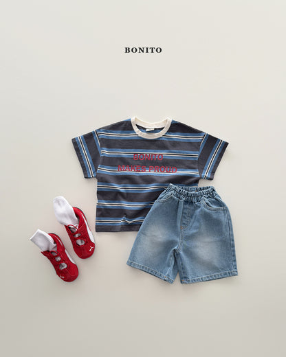 【PREORDER 4日間限定】19.Proud Stripe T-shirt