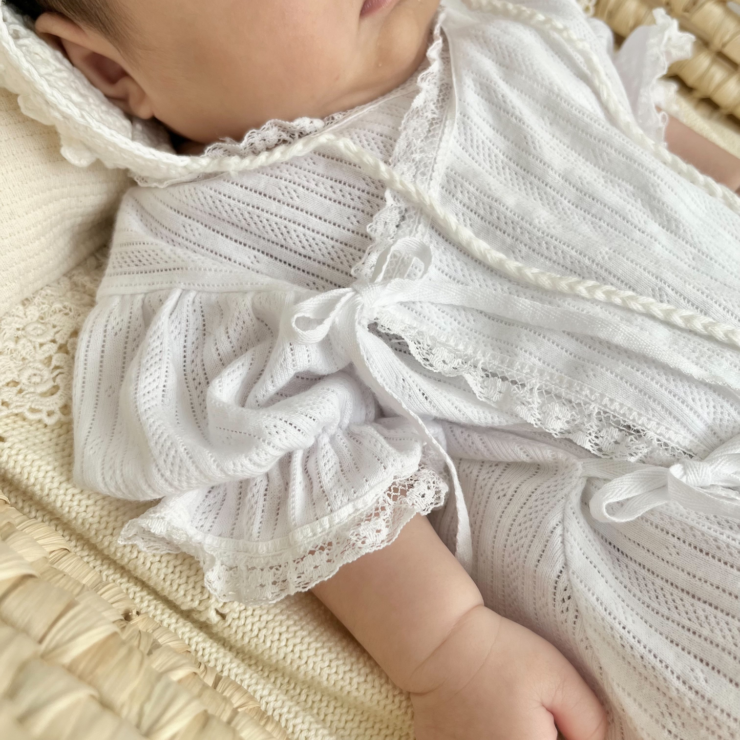 ｟送料無料｠【即納】退院着 / eyelet lace suit