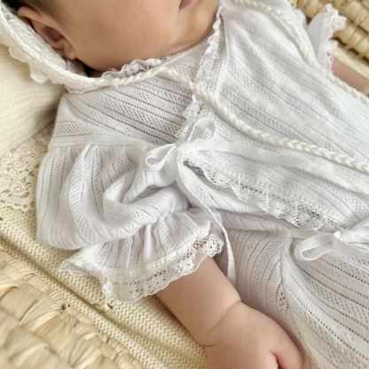 ｟送料無料｠【即納】退院着 / eyelet lace suit