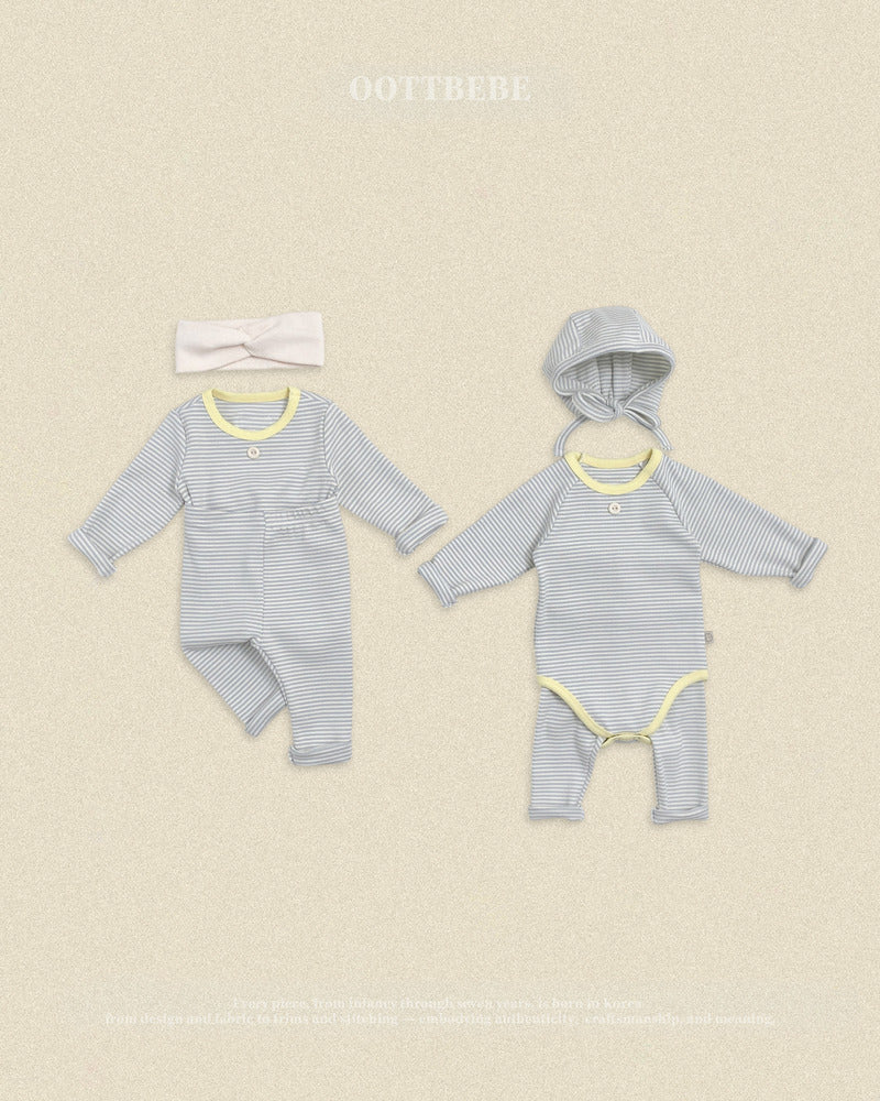 【PRE-ODER〆8.9(sun)】22.(Bebe) Vanilla Latte Romper | oottbebe