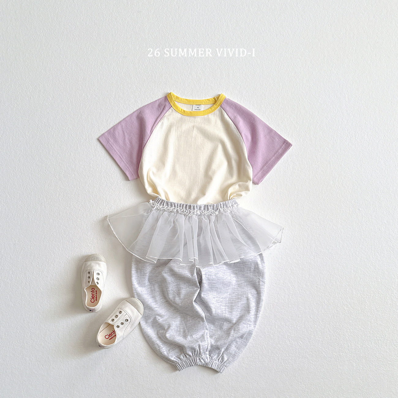 【PREORDER受付終了、ご希望はお問い合わせください。】32.Summer Frill Chiffon Jogger Pants