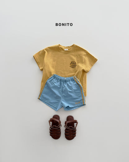 【PREORDER 4日間限定】29.two line tape shorts