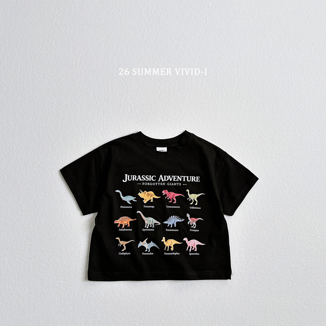 【PREORDER受付終了、ご希望はお問い合わせください。】49.Little Dino ShortSleeve Tee