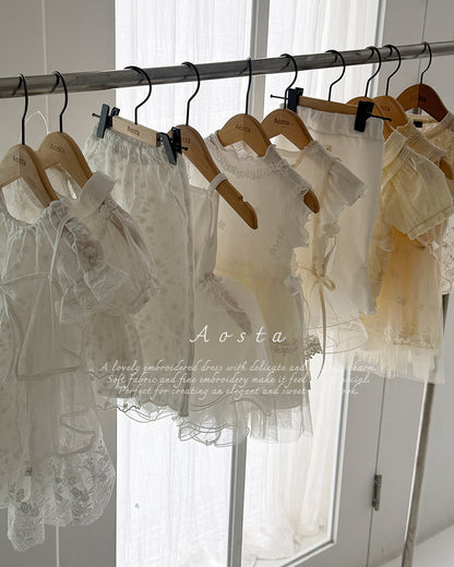 【PREORDER受付終了、ご希望はお問い合わせください。】13.Camellia Dress