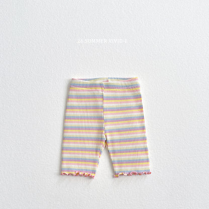 【PREORDER受付終了、ご希望はお問い合わせください。】40.Rainbow Rib Leggings