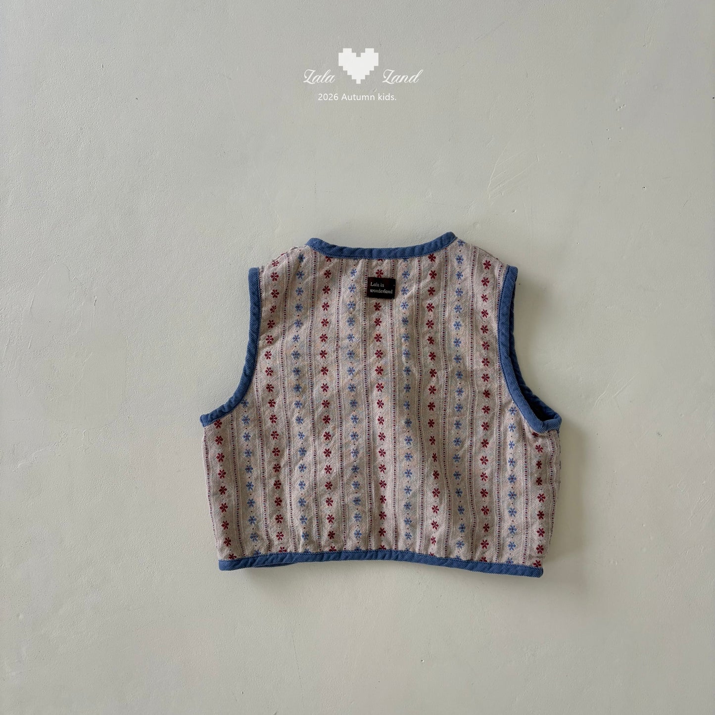 【PRE-ODER〆8.9(sun)】07.Hippie Reversible Vest | lalaland