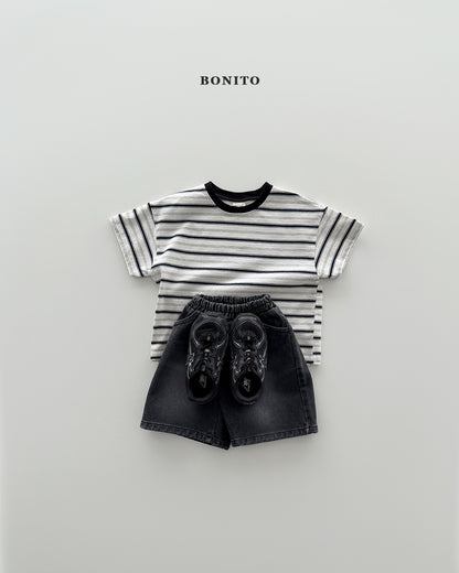 【PREORDER 4日間限定】17.Moa Stripe T-shirt