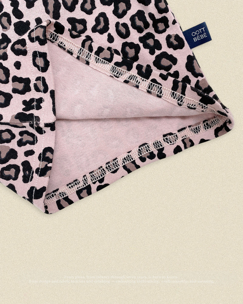 【PRE-ODER〆8.9(sun)】33.Little Leopard Loungewear | oottbebe