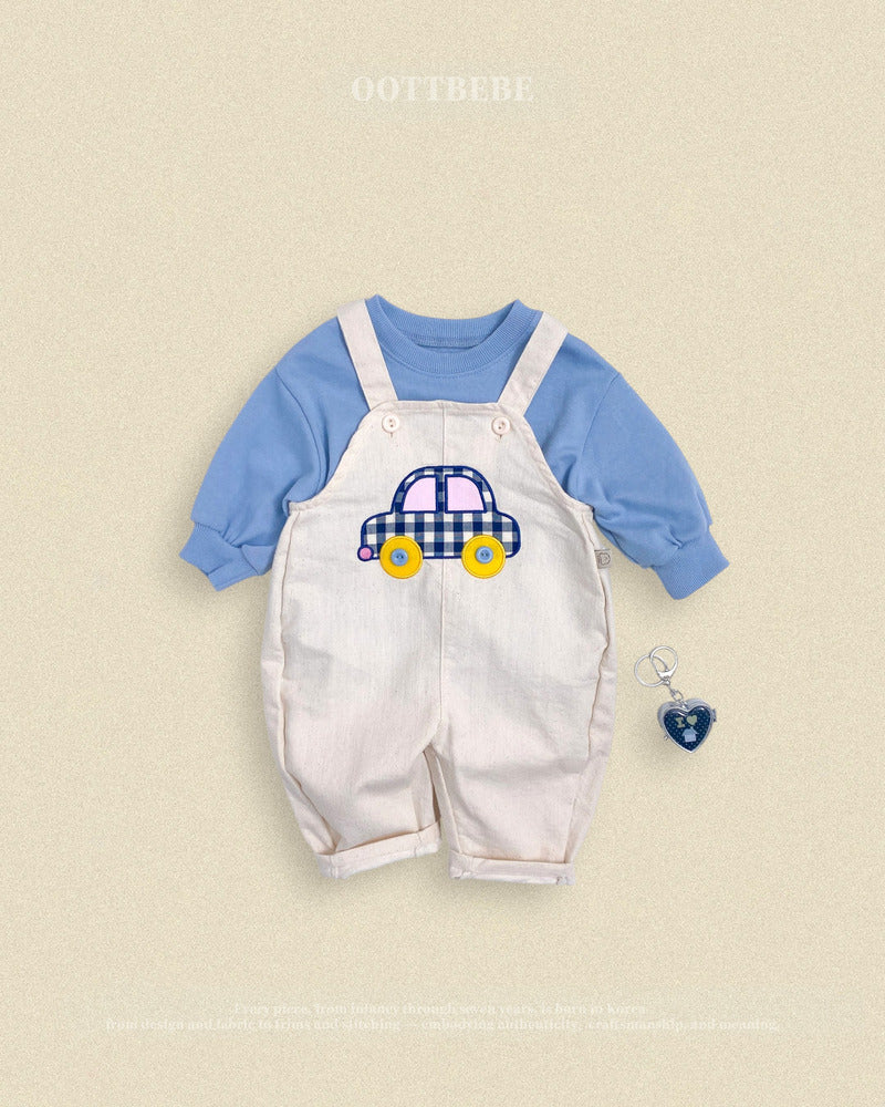 【PRE-ODER〆8.9(sun)】46.Vroom Vroom Denim Overalls | oottbebe