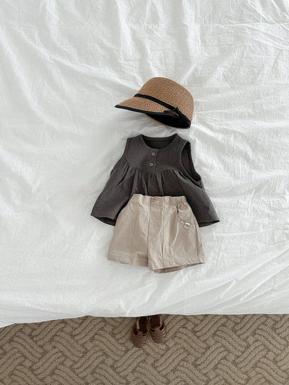 twill short pants | minirobe