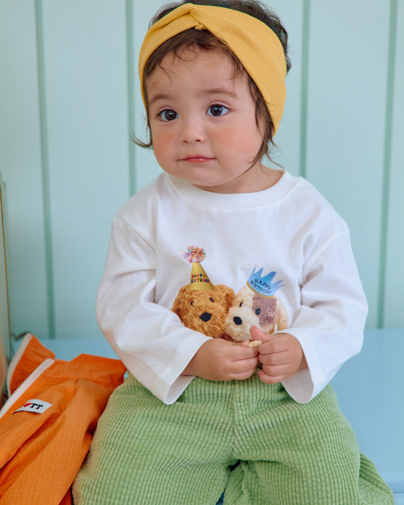 【PRE-ODER〆8.9(sun)】10.Puppy Series T-Shirt – Kids | oottbebe