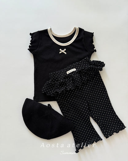 【PREORDER受付終了、ご希望はお問い合わせください。】65.Kiki Frill Pants