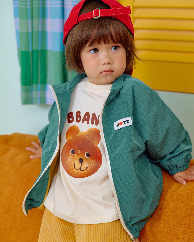 【PRE-ODER〆8.9(sun)】12.Bread Raglan T-Shirt – Kids | oottbebe