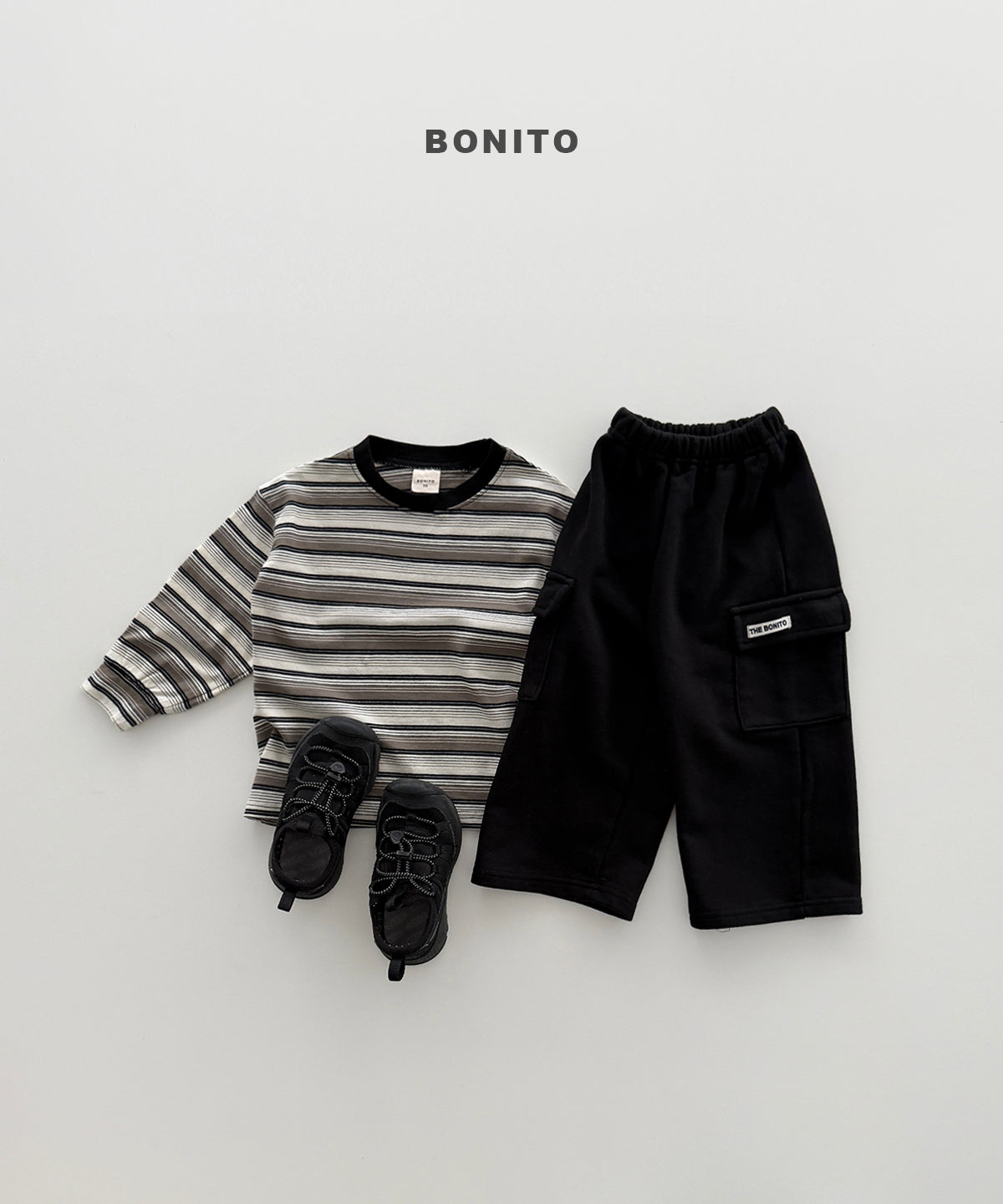 07.Track Stripe Ribbed T-Shirt