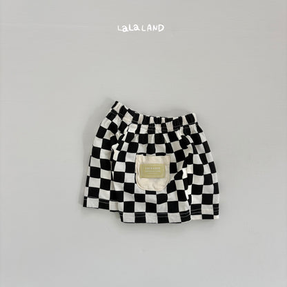 【PREORDER受付終了、ご希望はお問い合わせください。】37.Baby Checkerboard Shorts