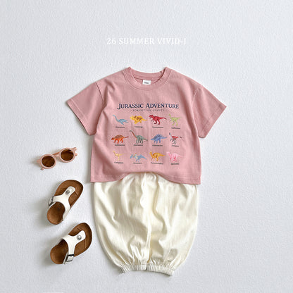 【PREORDER受付終了、ご希望はお問い合わせください。】49.Little Dino ShortSleeve Tee