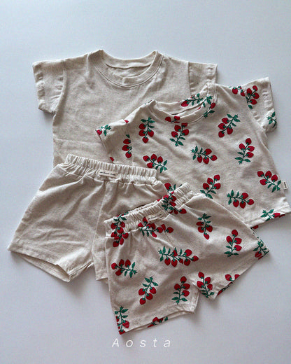 【PREORDER受付終了、ご希望はお問い合わせください。】38.Linen Short Sleeve T