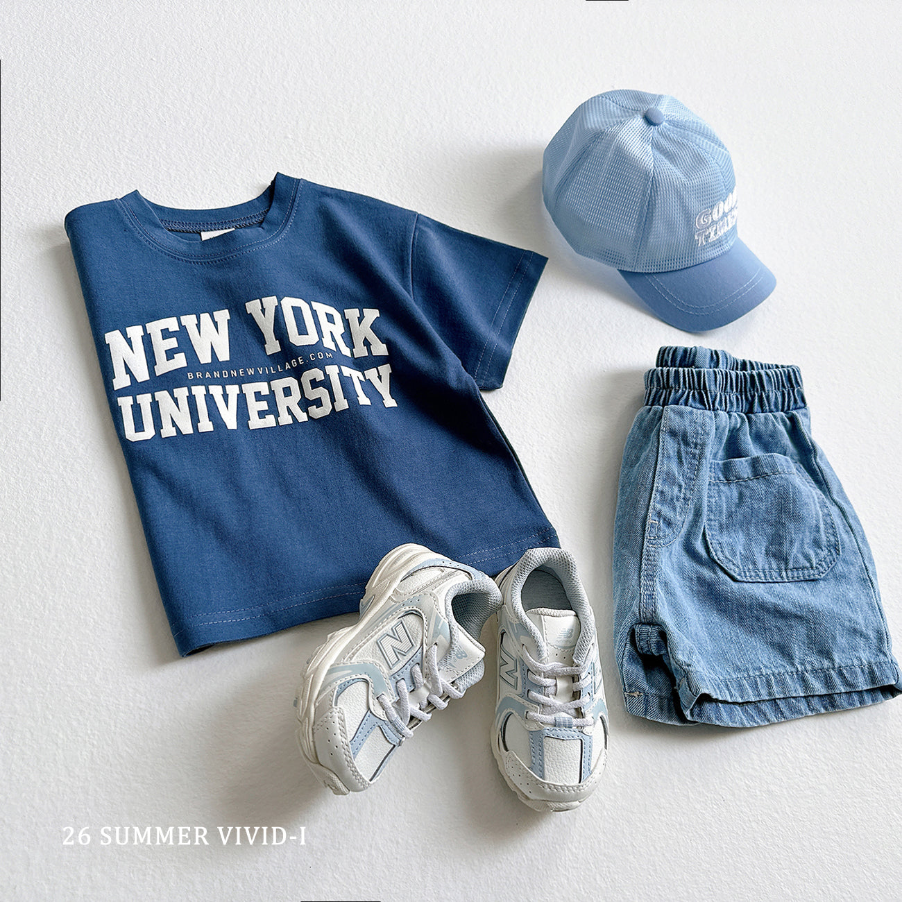 【PREORDER受付終了、ご希望はお問い合わせください。】11.Slub Pocket Denim Shorts