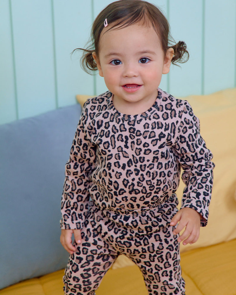 【PRE-ODER〆8.9(sun)】33.Little Leopard Loungewear | oottbebe