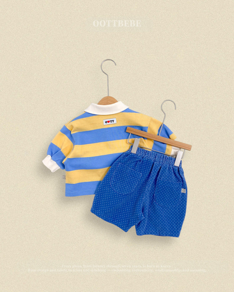 【PRE-ODER〆8.9(sun)】07.Play Rugby Polo Shirt | oottbebe