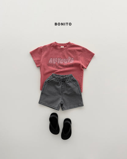 【PREORDER 4日間限定】25.all yours drawing tee
