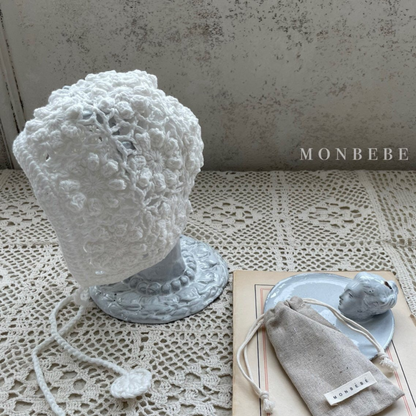｟送料無料｠【即納】Handmade knit bonnet