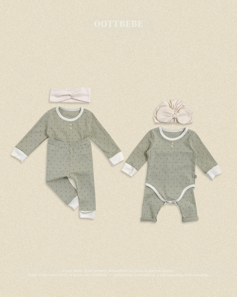 【PRE-ODER〆8.9(sun)】27.Chouchou Dot Loungewear | oottbebe
