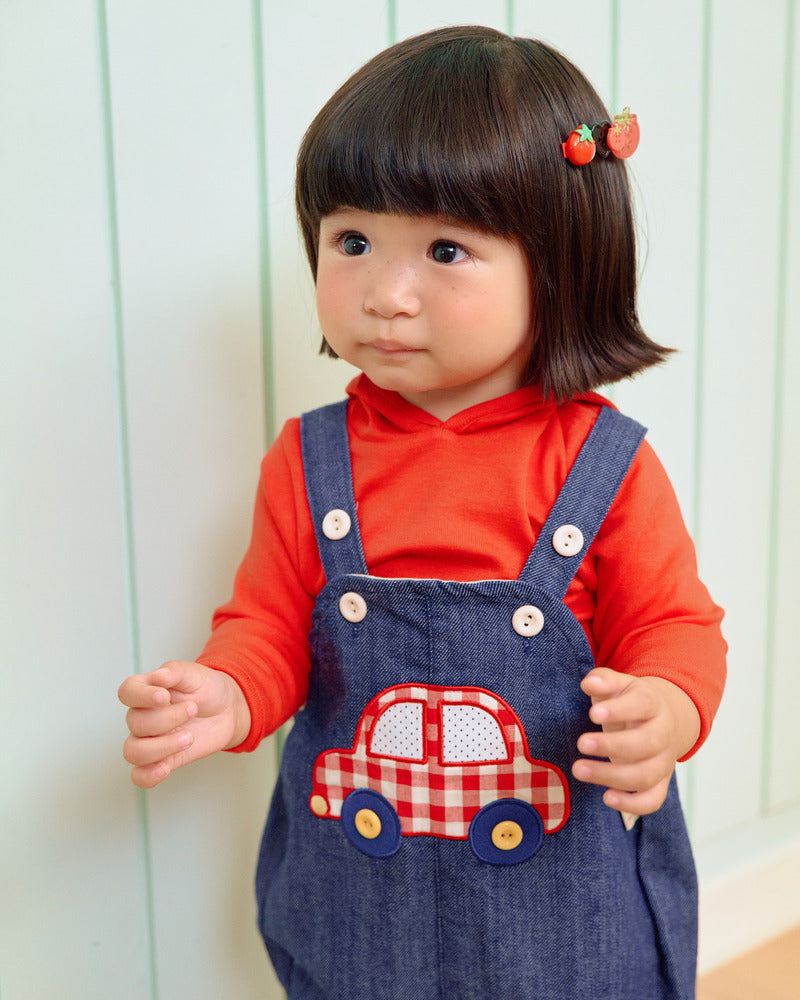 【PRE-ODER〆8.9(sun)】46.Vroom Vroom Denim Overalls | oottbebe