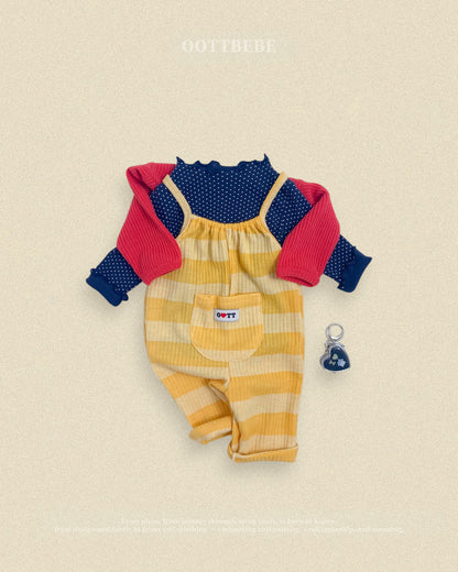 【秋のPRE-ODER 5%OFF】39.Pippi Overalls | oottbebe