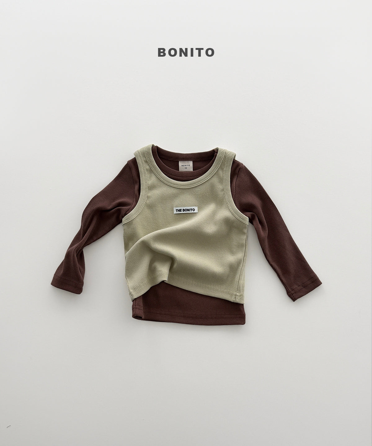 02.Color Ribbed T-Shirt