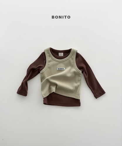 02.Color Ribbed T-Shirt